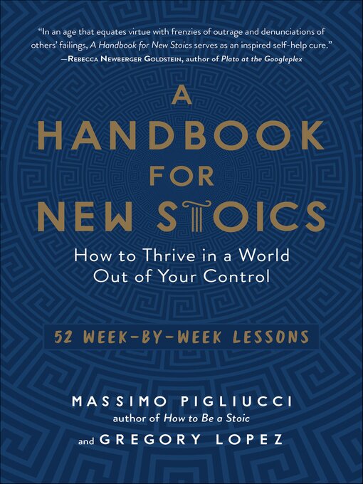 Cover image for A Handbook for New Stoics